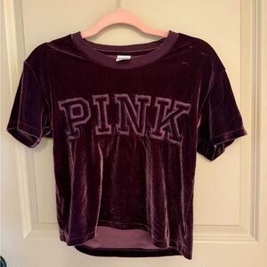PINK Victoria's Secret Deep Purple Tee
